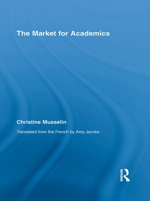 cover image of The Market for Academics